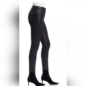 faux LEATHER JEANS with TUMMY CONTROL 🖤 SEVEN7 JEANS black BRAND NEW